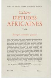  Cahiers d'études africaines - 077/078