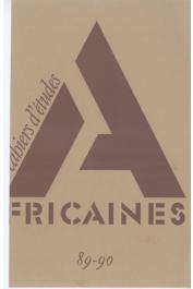  Cahiers d'études africaines - 089/090