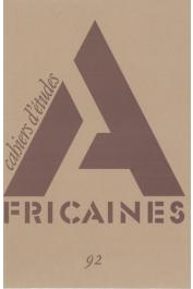  Cahiers d'études africaines - 092