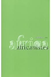  Journal des Africanistes - Tome 77 - fasc. 2 - Varia