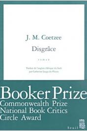  COETZEE John Maxwell - Disgrâce