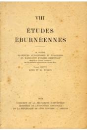  Etudes Eburnéennes - 08, DUPIRE Marguerite, BERNUS Edmond - Planteurs autochtones et étrangers en Basse-Côte d'Ivoire orientale / Kong et sa région