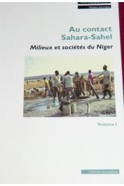  BRIDEL Laurent, MOREL Alain, OUSSEINI Issa, (sous la direction de) - Au contact Sahara - Sahel. Milieux et sociétés