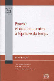  BOSHAB Evariste - Pouvoir et droit coutumiers à l'épreuve du temps