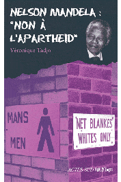  TADJO Véronique - Nelson Mandela: "Non à l'apartheid"