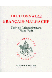  RAJAONARIMANANA Narivelo, VERIN Pierre - Dictionnaire Français - Malgache