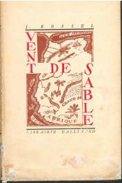  KESSEL Joseph - Vent de sable