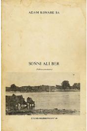  Etudes Nigériennes - 40, BA KONARE Adam, - Sonni Ali Ber (édition provisoire)