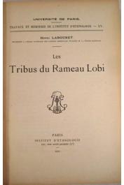  LABOURET Henri - Les tribus du rameau lobi