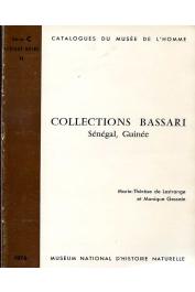  GESSAIN Monique (ou LESTRANGE Monique de), LESTRANGE Marie-Thérèse de - Collections Bassari du Musée de l'Homme, du Département d'anthropologie de l'U. de Montréal, du Musée de l'IFAN à Dakar et du CRDS à Saint-Louis, Sénégal