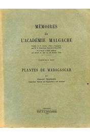  FRANCOIS Edmond - Plantes de Madagascar