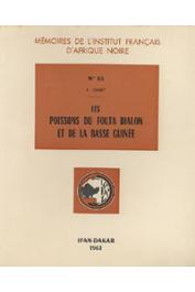  DAGET Jacques - Les poissons du Fouta Dialon et de la Basse Guinée