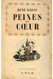  MARAN René - Peines de cœur