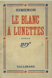  SIMENON Georges - Le blanc à lunettes