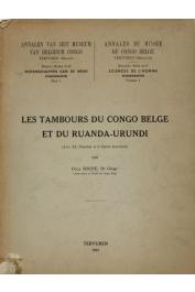  BOONE Olga - Les tambours du Congo Belge et du Ruanda-Urundi