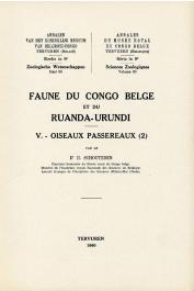 SCHOUTEDEN Henri Dr. - Faune du Congo Belge et du Ruanda-Urundi.  V - Oiseaux Passereaux (2)