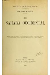  AUGIERAS Marcel (Commandant) - Le Sahara occidental