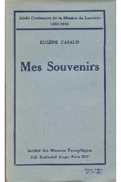  CASALIS Eugène - Mes souvenirs