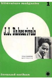  VALETTE P. (textes commentés par) - J. J. Rabearivelo