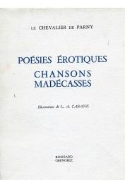  PARNY Le Chevalier de, CABANE L. A. (illustrations) - Poésies érotiques - Chansons madécasses