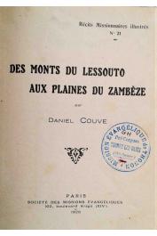  COUVE Daniel - Des monts du Lessouto aux plaines du Zambèze