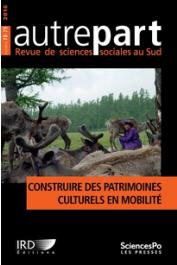  AUTREPART - 78/79, CONDEVEAUX Aurélie, LEBLON Anaïs (éditrices scientifiques) - Construire des patrimoines culturels en mobilité