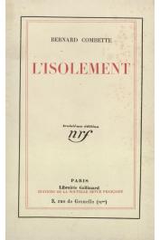  COMBETTE Bernard - L'Isolement