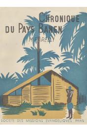  FARELLY Maurice - Chronique du pays Banen (au Cameroun)