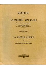  FONTOYNONT, (docteur), RAOMANDAHY, (médecin indigène) - La Grande Comore