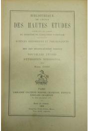  COHEN Marcel - Nouvelles études d'éthiopien méridional