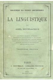 HOVELACQUE Abel - La linguistique