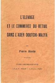  Etudes Nigériennes - 23, BONTE Pierre - L'élevage et le commerce du bétail dans l'Ader Doutchi-Majya