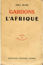  BELIME Emile - Gardons l'Afrique