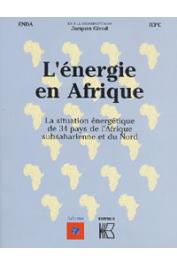  GIROD Jacques, (coordinateur), ENDA, IEPE - L'énergie en Afrique. La situation énergétique de 34 pays de l'Afrique subsaharienne et du Nord