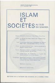  Islam et sociétés au sud du Sahara - 05 - Associations islamiques à Dakar / Vie d'une famille Soninké en France / Theses on Islam at South African Universities, etc..