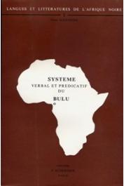  ALEXANDRE Pierre - Système verbal et prédicatif du bulu