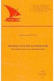  RABENILAINA Roger-Bruno - Morpho-syntaxe du malgache. Description structurale du dialecte bàra