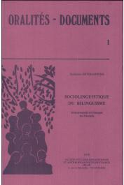  SHYIRAMBERE Spiridion - Contribution à l'étude de la sociolinguistique du bilinguisme. Kinyarwanda et français au Rwanda