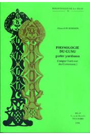  ROBINSON Clinton D. W. - Phonologie du gunu, parler yambassa (langue bantoue du Cameroun)