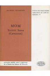  CHAMPAUD Jacques - Mom: terroir bassa (Cameroun)
