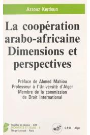  KERDOUN Azzouz - La coopération arabo-africaine: dimensions et perspectives