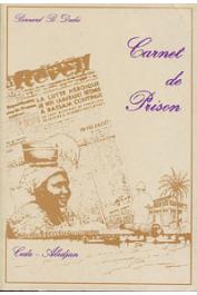  DADIE Bernard Bilin - Carnet de prison 1949-1950