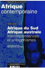  AICARDI de SAINT-PAUL Marc, (sous la direction de) - Afrique du Sud, Afrique australe: interdépendances et antagonismes