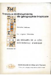  BEHRENS Christine - Les Kroumen de la Côte occidentale d'Afrique