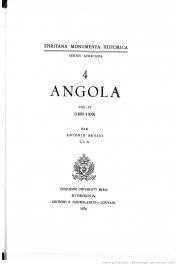  BRASIO Antonio, Padre - Angola Volumes I à V (1596-1967)
