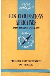  PAULME Denise - Les civilisations africaines