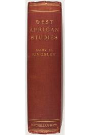  KINGSLEY Mary H. - West African Studies