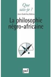  BIDIMA Jean-Godefroy - La philosophie négro-africaine (nouvelle édition)