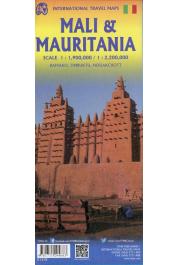  International Travel Maps (ITM) - Mauritania & Mali : 1/2 200 000  - Plans de Nouakchott, Bamako, Timbuktu: 1/900 000 (recto)