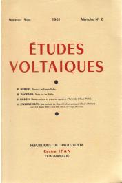  Etudes Voltaïques - Mémoire n° 2